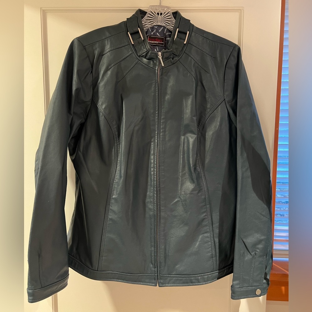 Women’s Black Leather Jacket Bradley Bayou